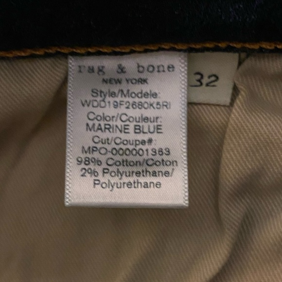 Rag & bone high rise bootcut Jeans New with tags Size 32 - Picture 11 of 11